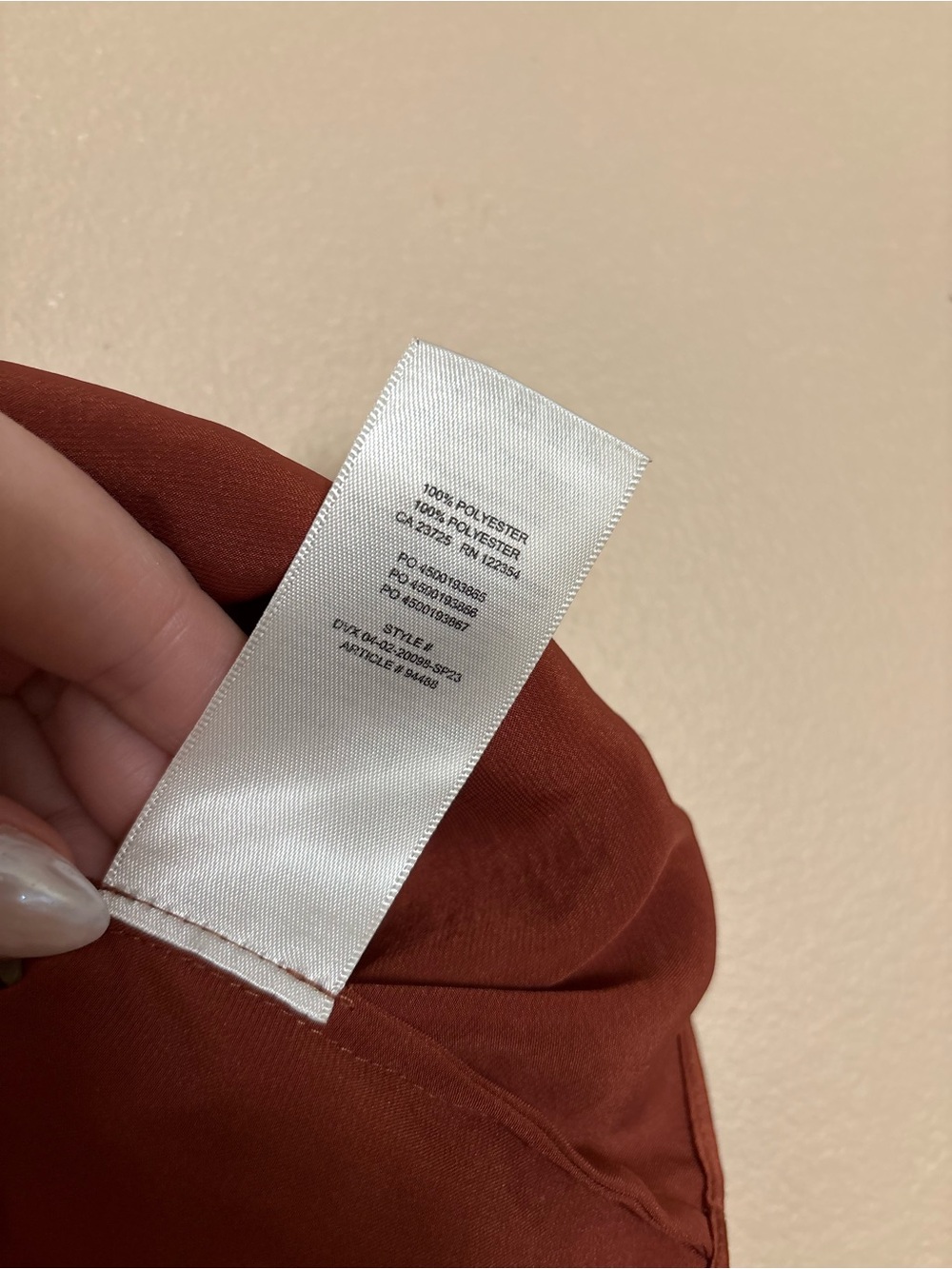 Wilfred Aritzia Satin Lover Cropped Cami Top Brown XS - Picture 11 of 13